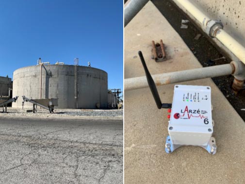 Okamoto Structural Engineering Announces First Ambient Vibration Test Conducted on Concrete Digester Tank